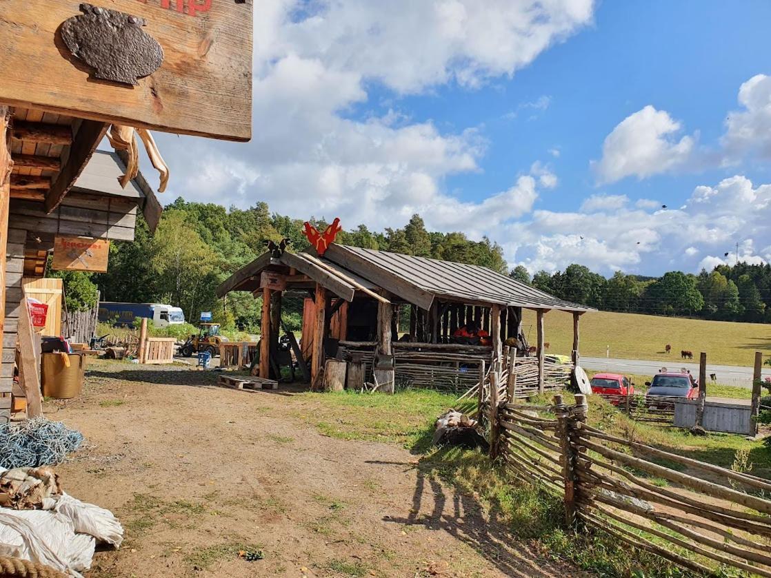 Vittfarnas Vikingaby Villa Sosdala Bagian luar foto