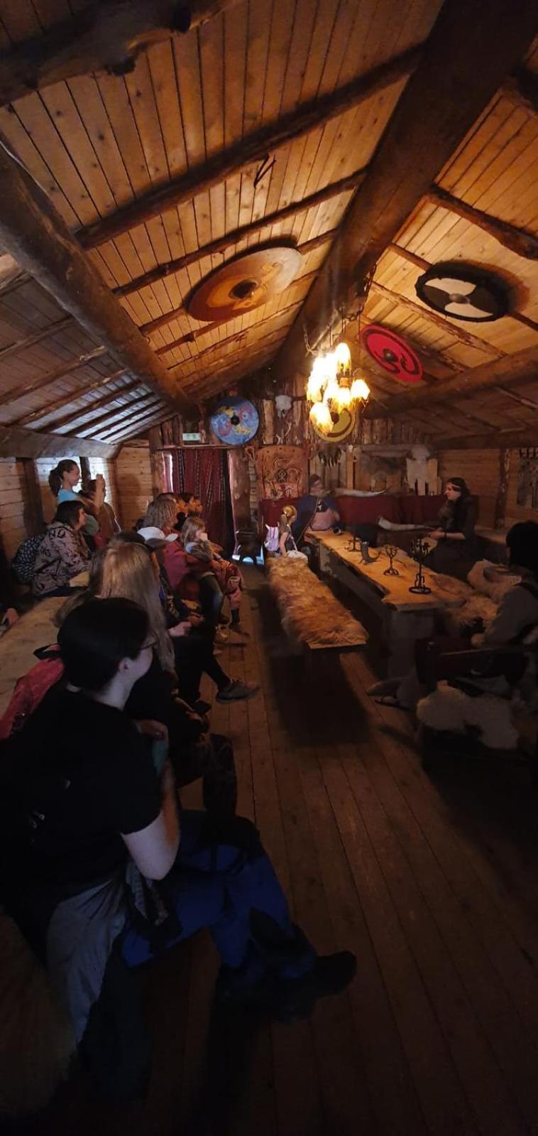 Vittfarnas Vikingaby Villa Sosdala Bagian luar foto