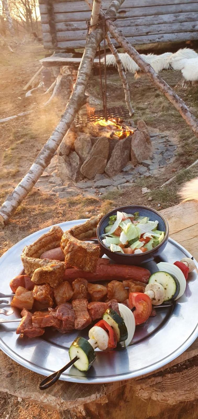 Vittfarnas Vikingaby Villa Sosdala Bagian luar foto