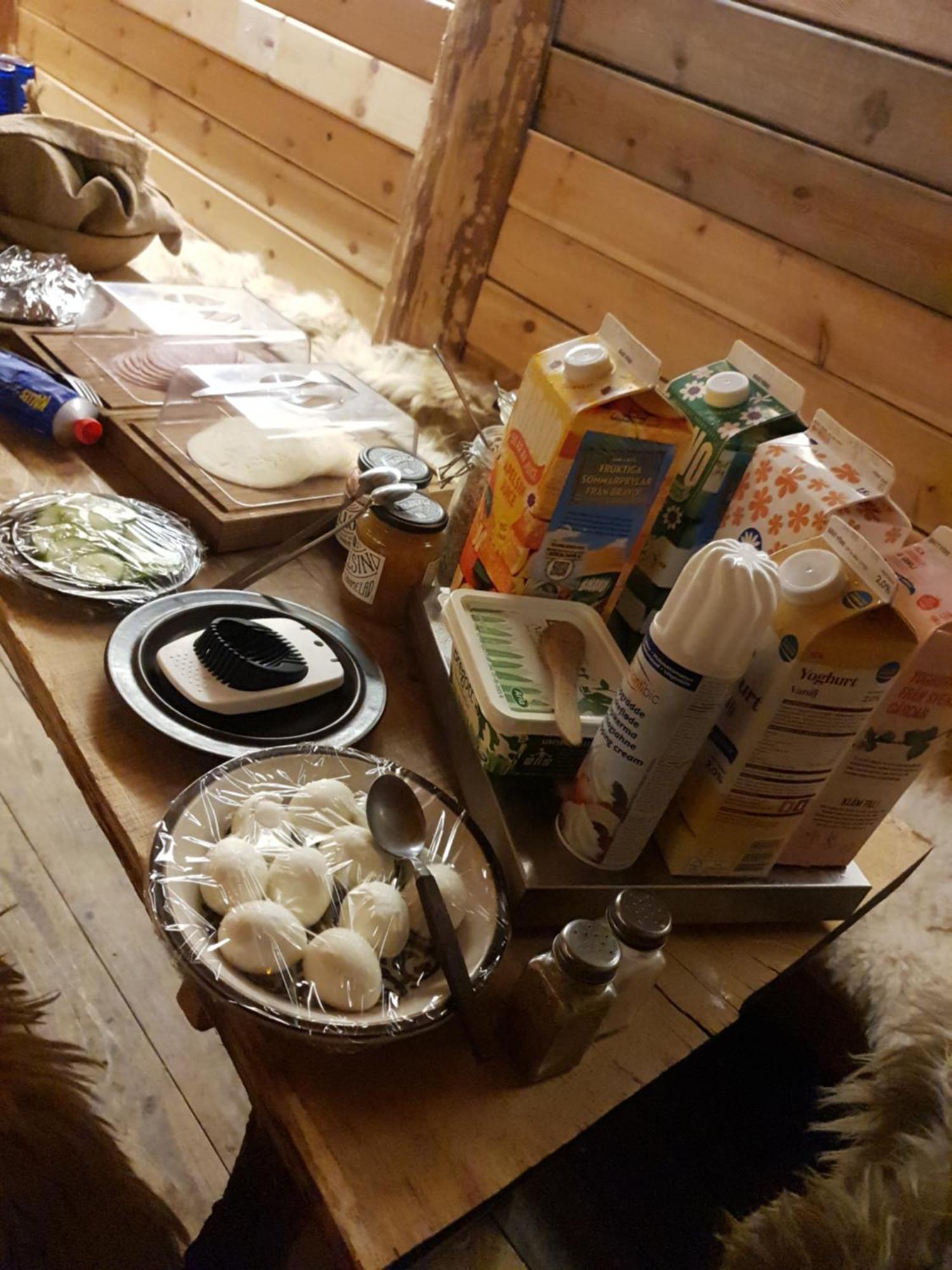 Vittfarnas Vikingaby Villa Sosdala Bagian luar foto